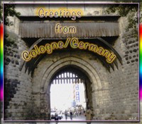 Greetings from Cologne/Germany With Watermark